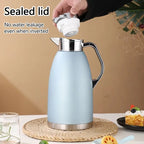 2L Coffee Thermos 316 Stainless Steel Vacuum Flasks Large Capacity Insulated Hot Water Bottle Cold Retention Tea Jug