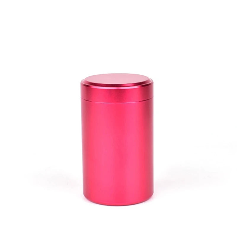 140ml Multi-Functional Mini Metal Cans Airtight Smell Proof Aluminum Stash Jar Storage Container Coffee Beans Box Pill Box
