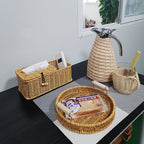 Serve Tea In Style Elegant Rattan Thermos Tea Carafe Safety And Reliable Coffee Thermal Carafe