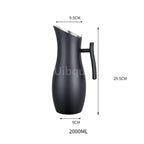 Golden gold Stainless Steel Ice Cold Freeze Water Pot Kettle wine BEER JAR Bar Fruit Juice Pitchers Red Wine Divider Containers