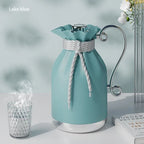 Light Luxury Red Liner Plastic Thermos Flask 1L Home Long-lasting Thermos Flask for 48 Hours