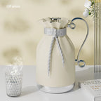 Light Luxury Red Liner Plastic Thermos Flask 1L Home Long-lasting Thermos Flask for 48 Hours