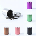 140ml Multi-Functional Mini Metal Cans Airtight Smell Proof Aluminum Stash Jar Storage Container Coffee Beans Box Pill Box