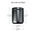 Aluminum Alloy Portable Storage Jar Waterproof and Moisture-proof Sealed Box Tea Can Waterproof Warehouse Small Medicine Box