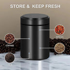 140ml Multi-Functional Mini Metal Cans Airtight Smell Proof Aluminum Stash Jar Storage Container Coffee Beans Box Pill Box