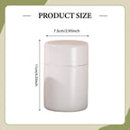 Tea Tin Canister Tin Can Leakproof Multipurpose Desk Kitchen Container Stainless